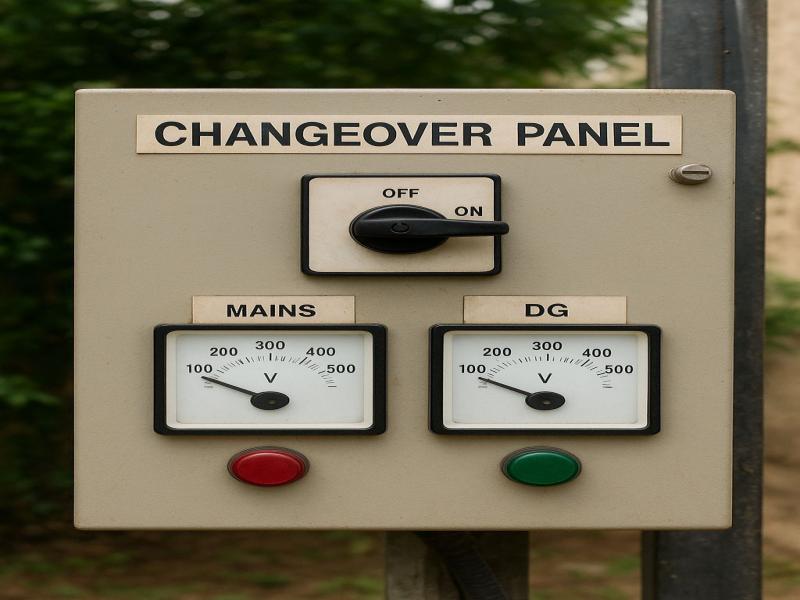 Change Over Panel